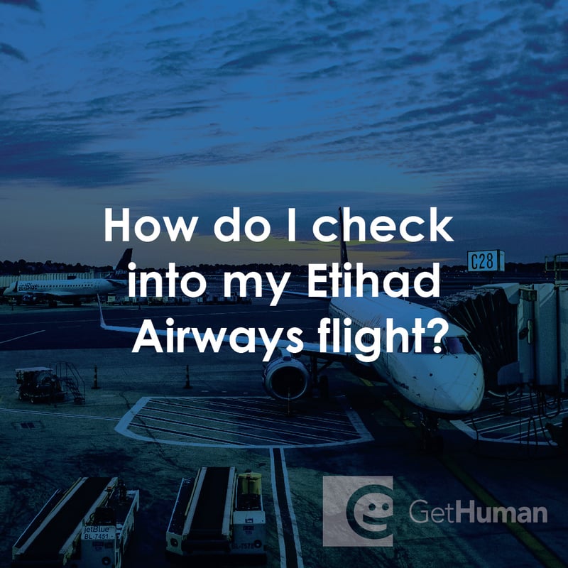 How Do I Check into My Etihad Airways Flight?