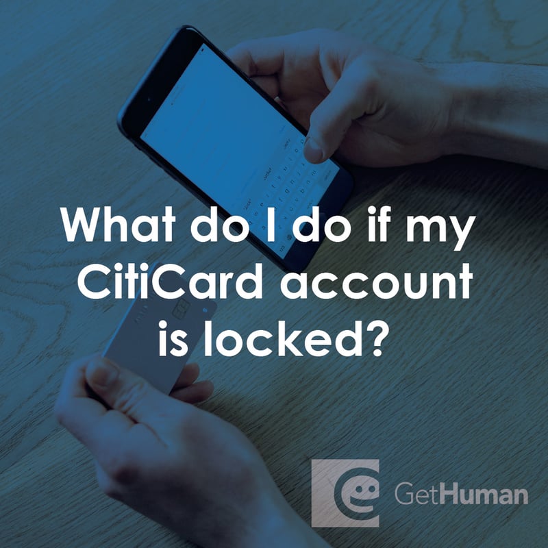 What Do I Do If My Citicard Account Is Locked?