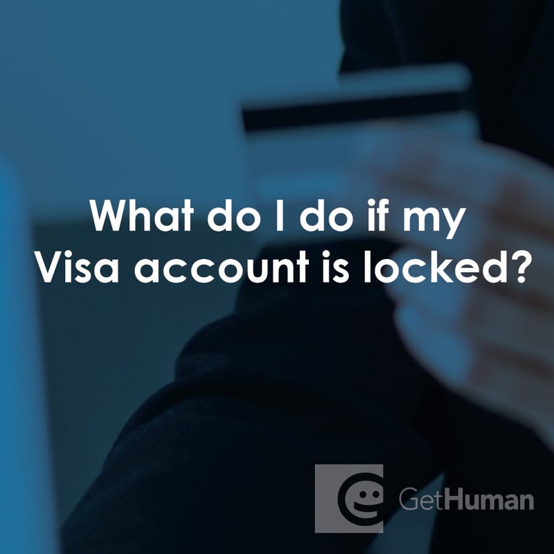 What Do I Do If My Visa Account Is Locked?