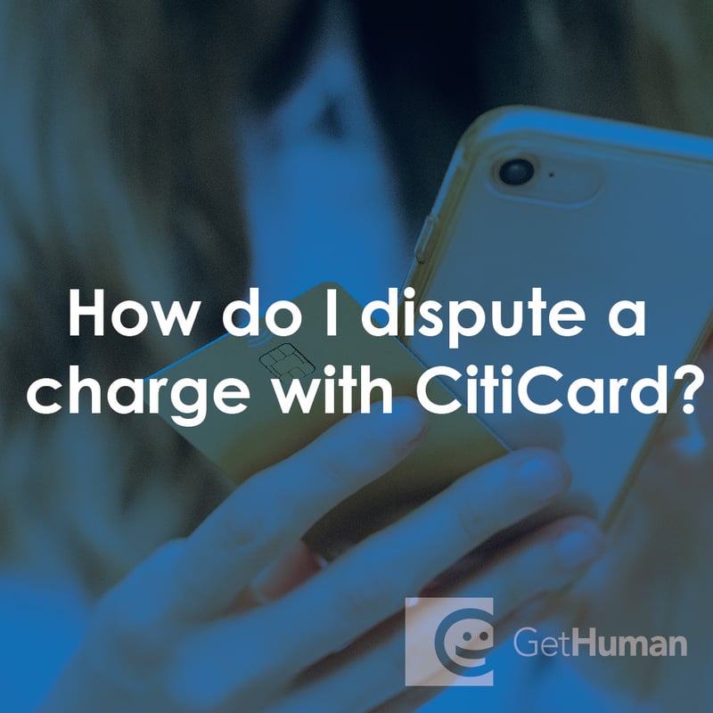 How Do I Dispute a Charge with Citicard?