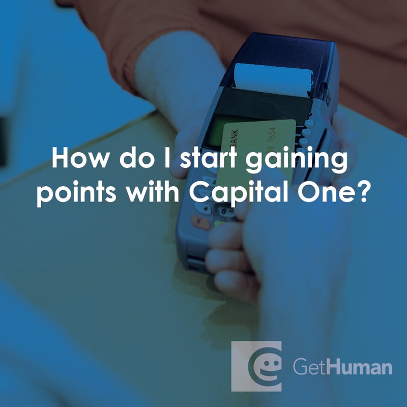 How Do I Start Gaining Points with Capital One?