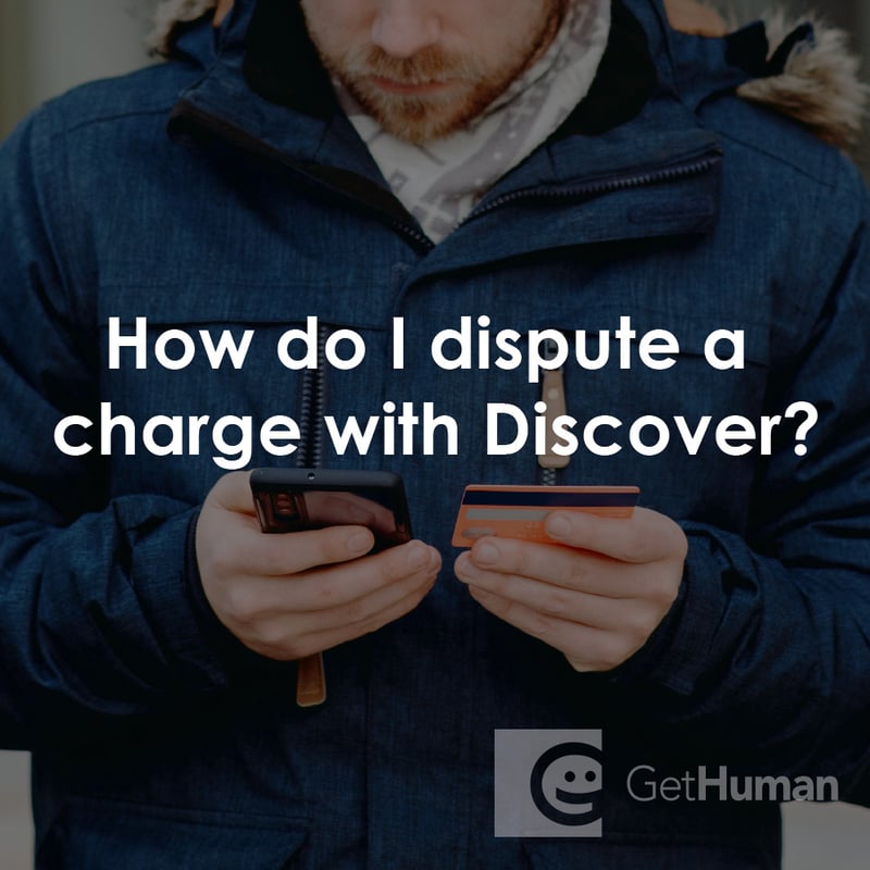 How Do I Dispute a Charge with Discover?