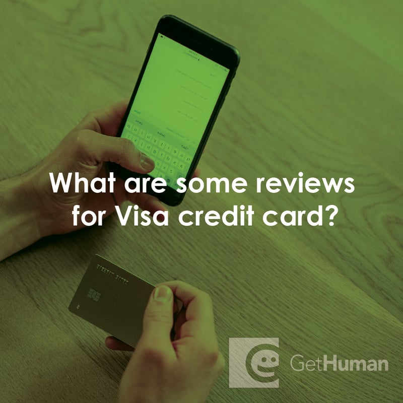 What Are Some Reviews for Visa Credit Card?