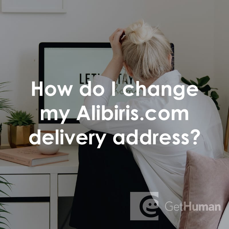 How Do I Change My Alibiris.com Delivery Address?
