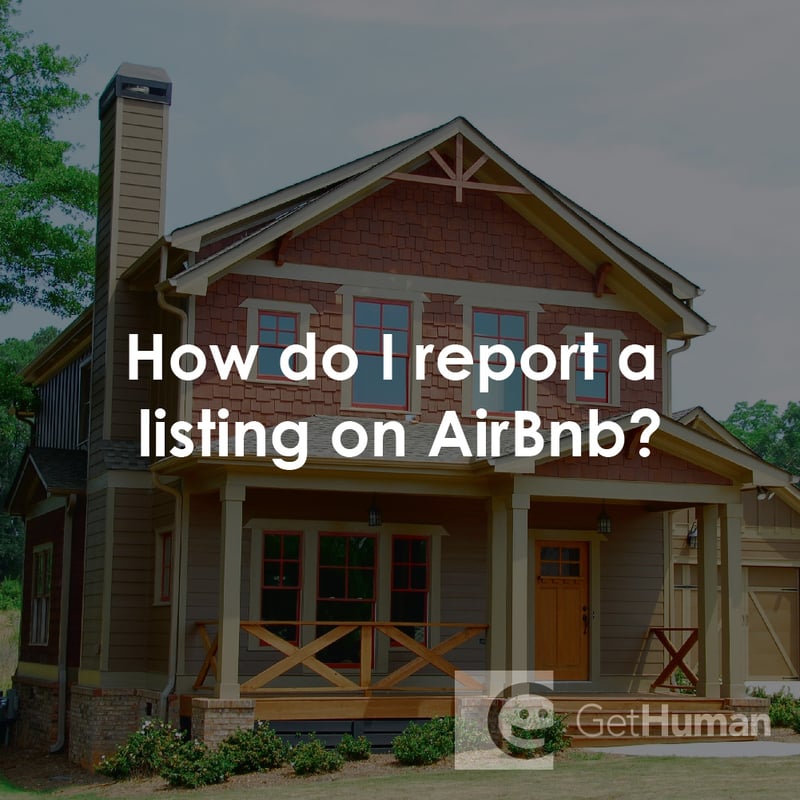 How Do I Report a Listing on AirBnB?