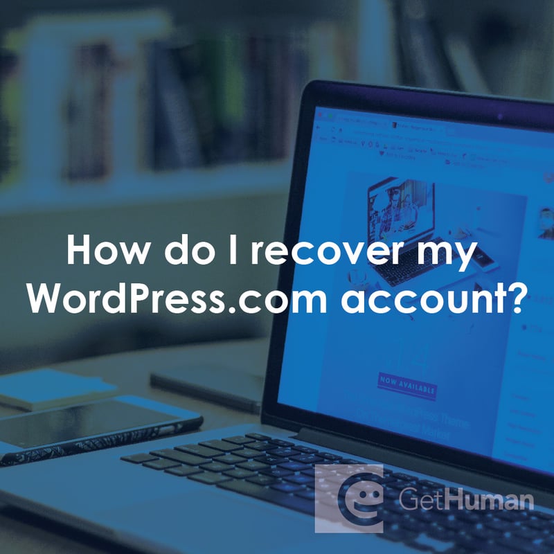 How Do I Recover My WordPress.com Account?