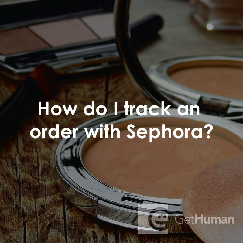 How Do I Track an Order with Sephora?