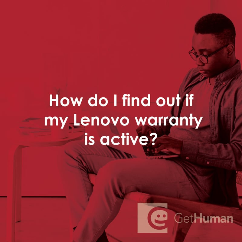 How Do I Find Out If My Lenovo Warranty Is Active?