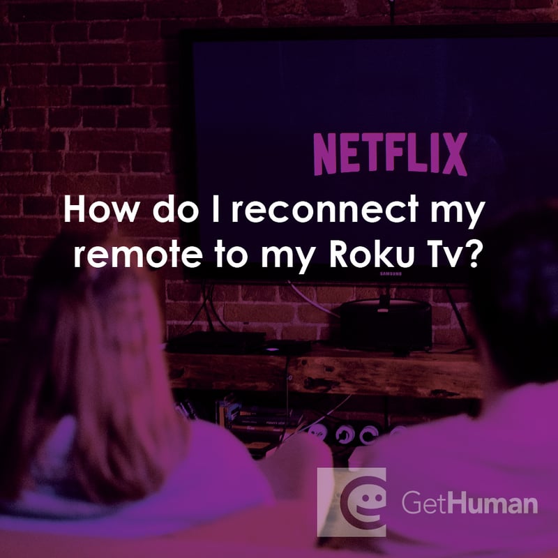 How Do I Reconnect My Remote to My Roku TV?