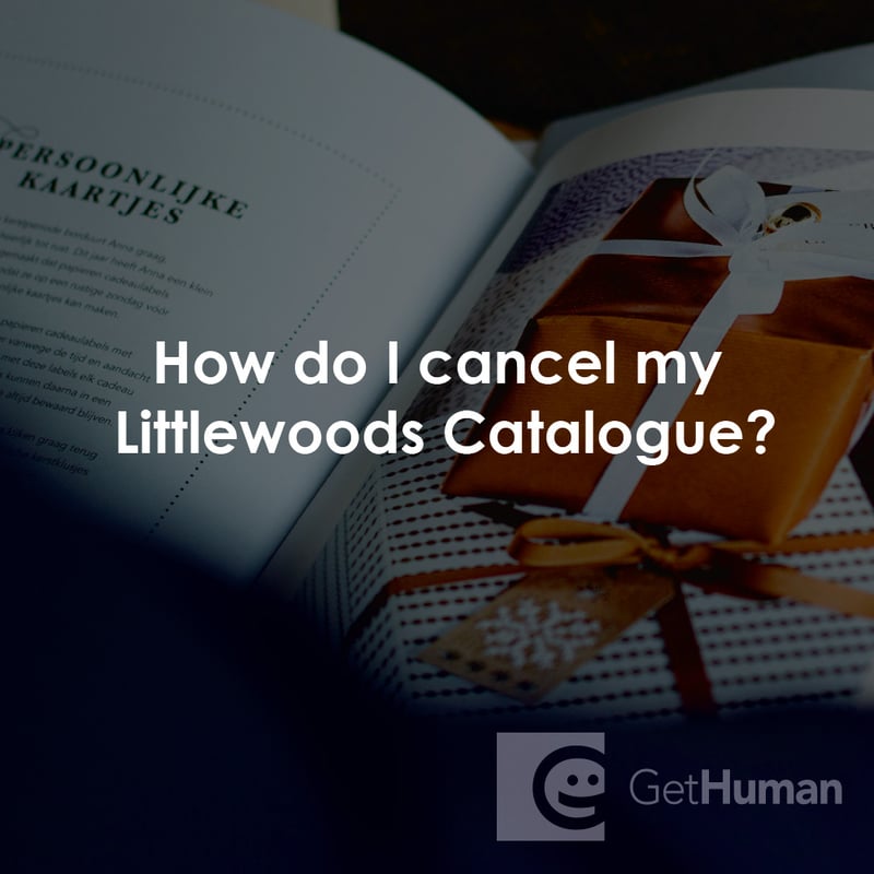 How Do I Cancel My Littlewoods Catalogue?