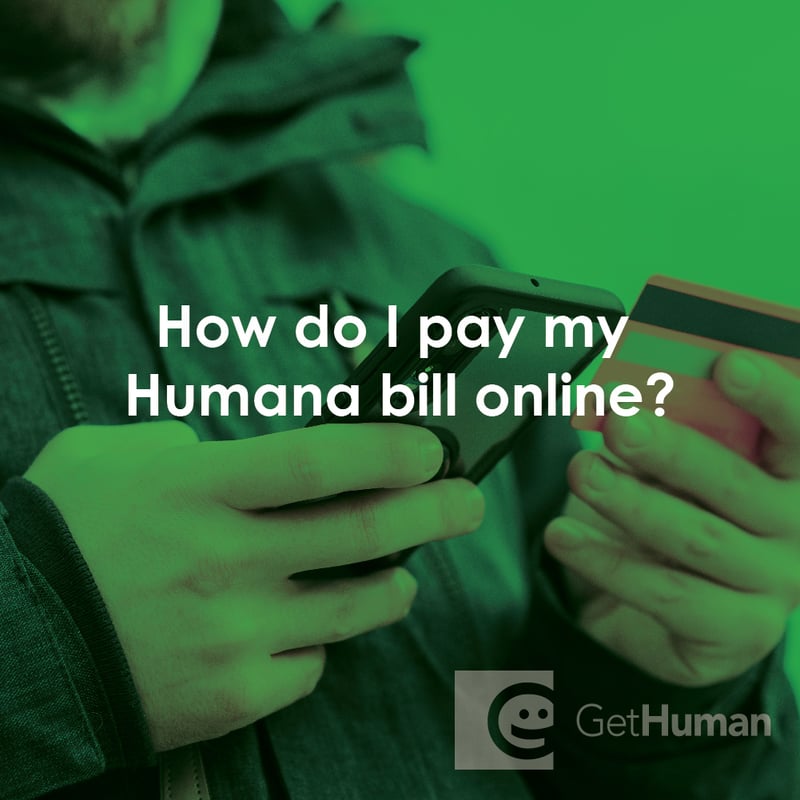 How Do I Pay My Humana Bill Online?