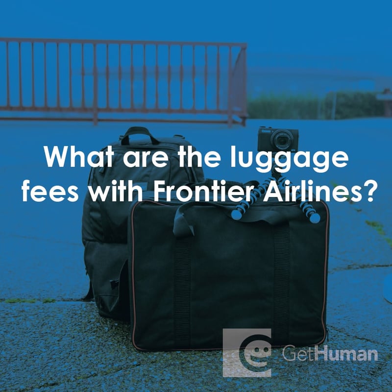 What Are the Luggage Fees with Frontier Airlines?