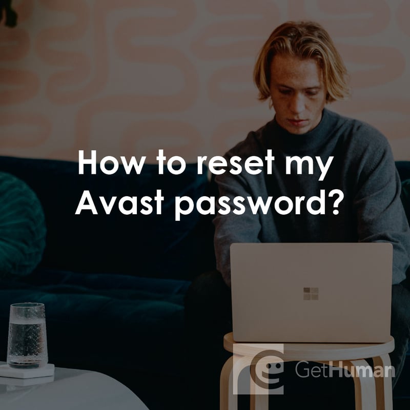 How to Reset My Avast Password?