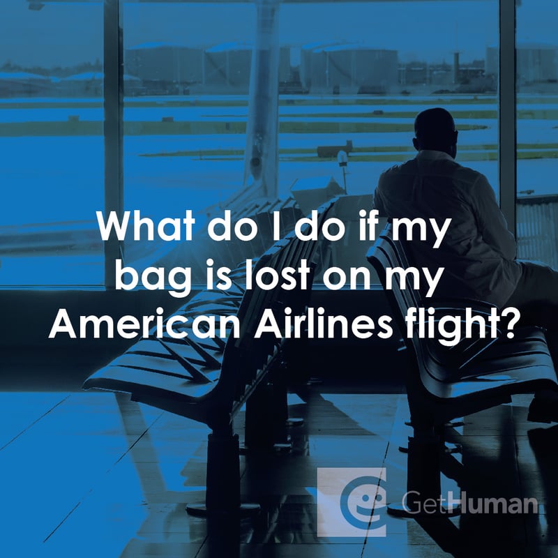 What Do I Do If My Bag Is Lost on My American Airlines Flight?