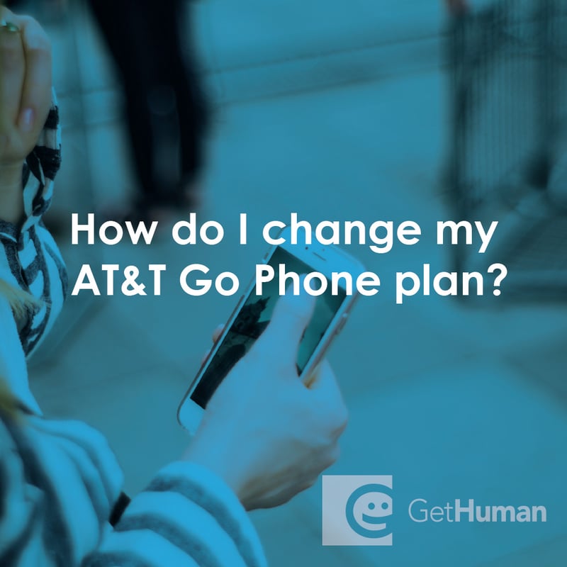 How Do I Change My AT&T Go Phone Plan?