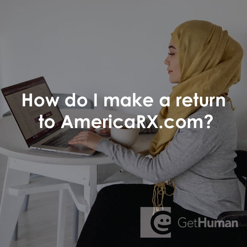 How Do I Make a Return to AmericaRX.com?