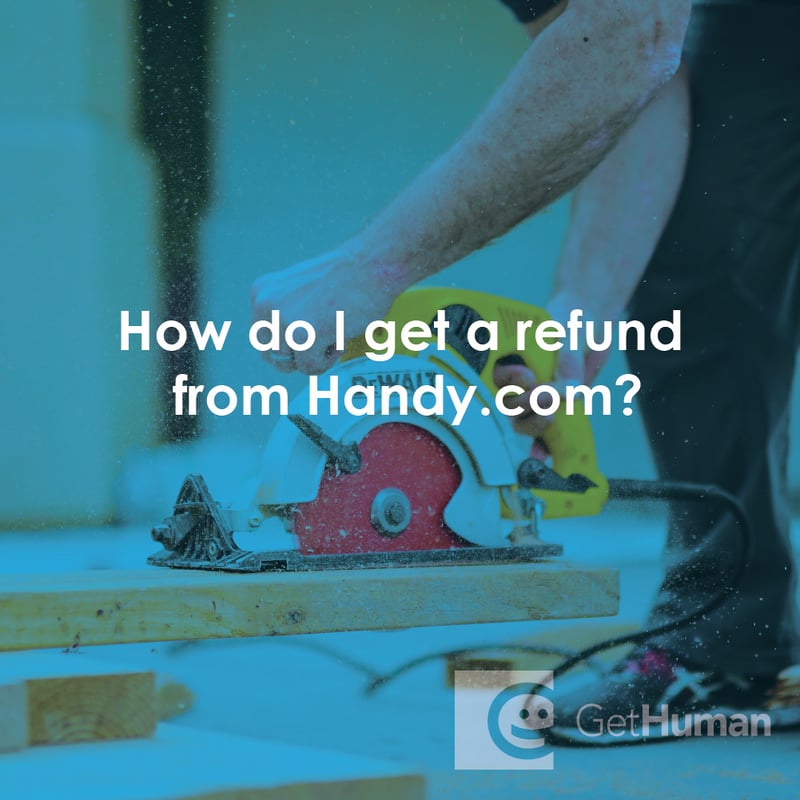How Do I Get a Refund from Handy.com?