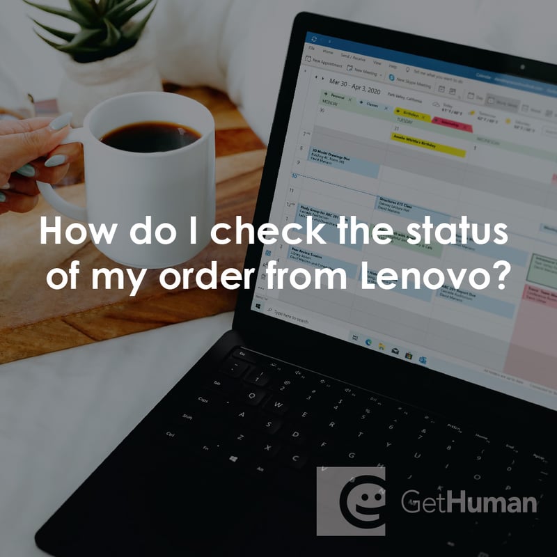 How Do I Check the Status of My Order from Lenovo?