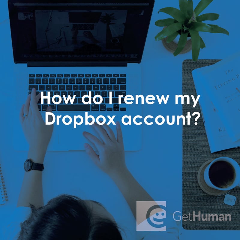 How Do I Renew My Dropbox Account?