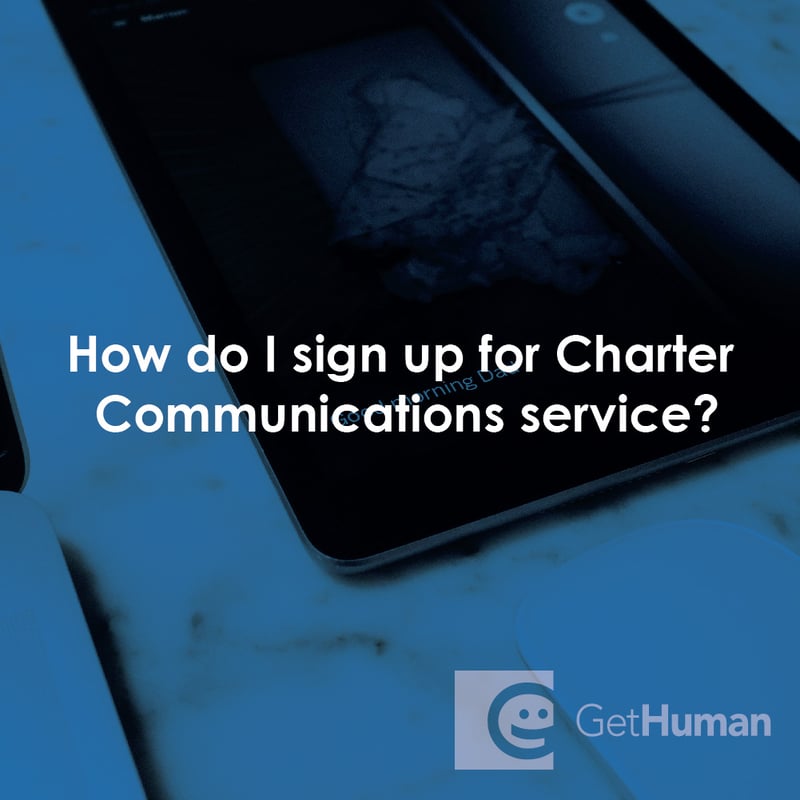 How Do I Sign Up for Charter Communications Service?