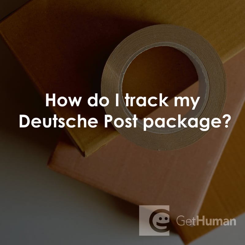 How Do I Track My Deutsche Post Package?
