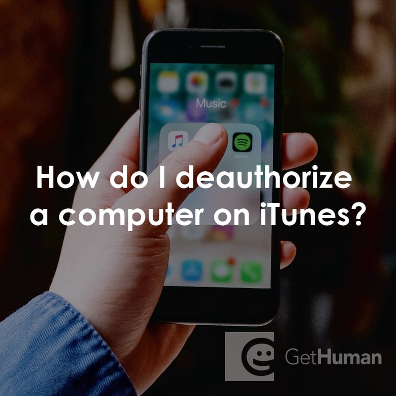 How Do I Deauthorize a Computer on iTunes?