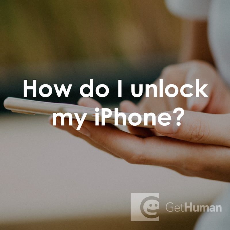 How Do I Unlock My Iphone?