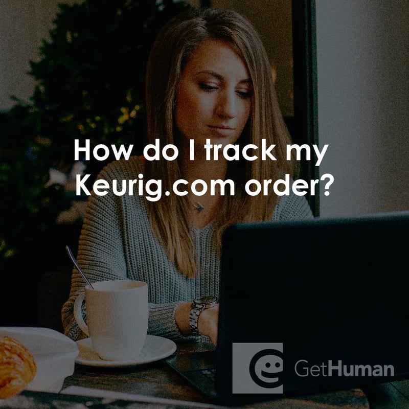 How Do I Track My Keurig.com Order?