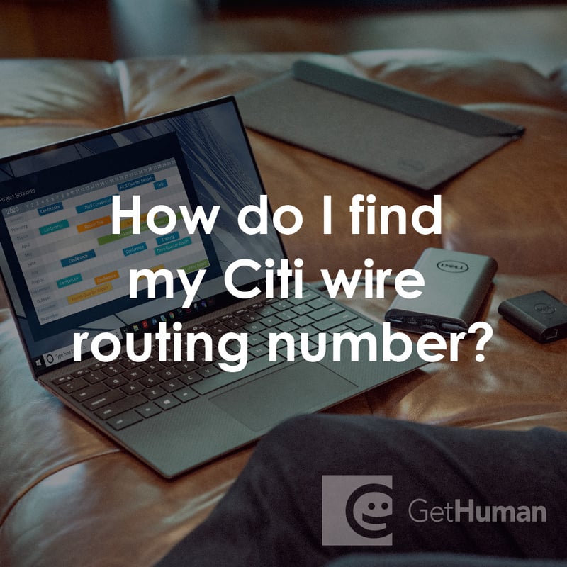How Do I Find My Citi Wire Routing Number?