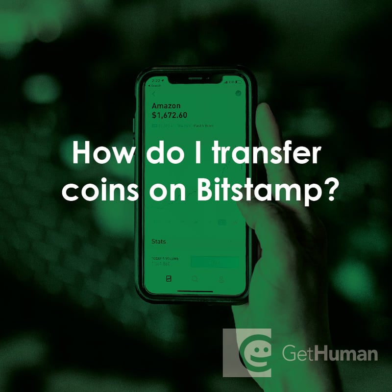 How Do I Transfer Coins on Bitstamp?