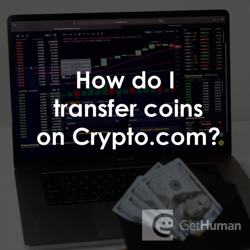 How Do I Transfer Coins on Crypto.com?