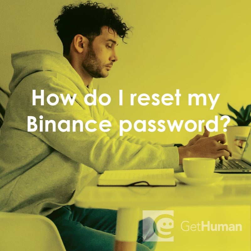 How Do I Reset My Binance Password?