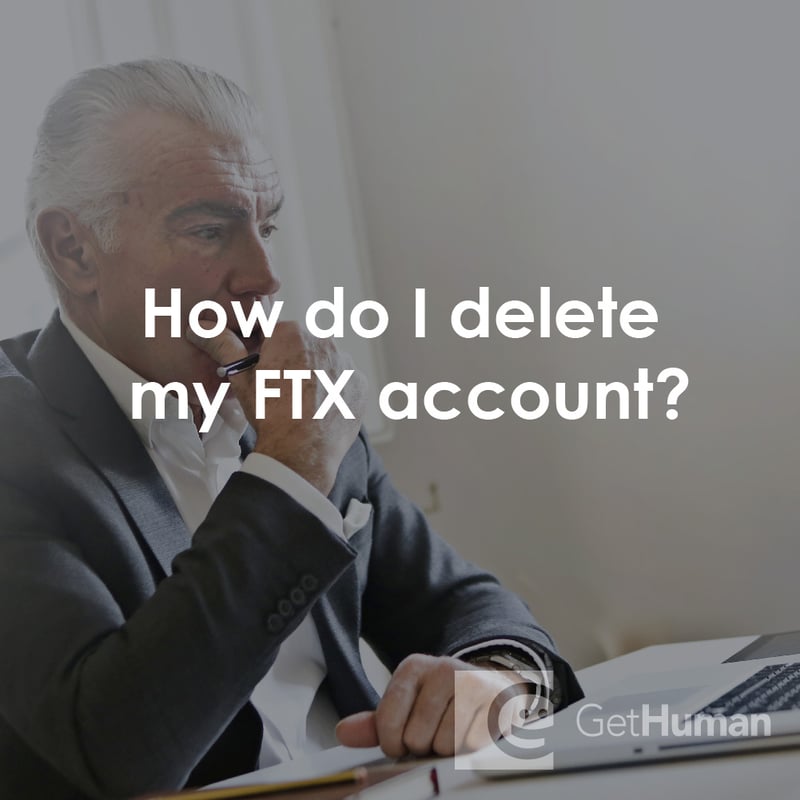 How Do I Delete My FTX Account?