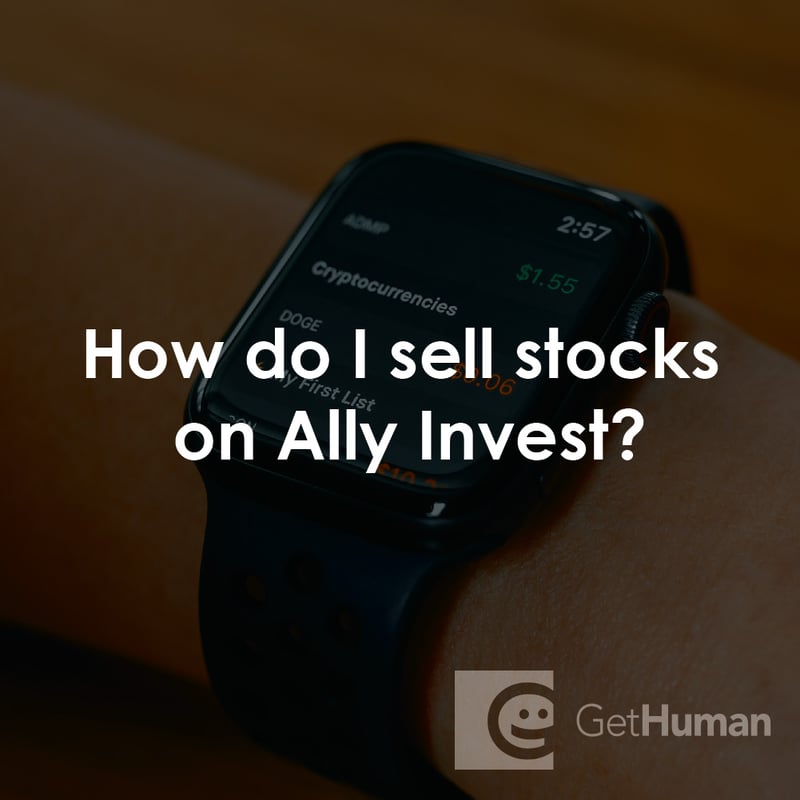 How Do I Sell Stocks on Ally Invest?