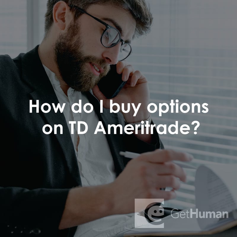 How Do I Buy Options on TD Ameritrade?