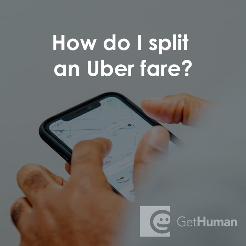 How Do I Split an Uber Fare?