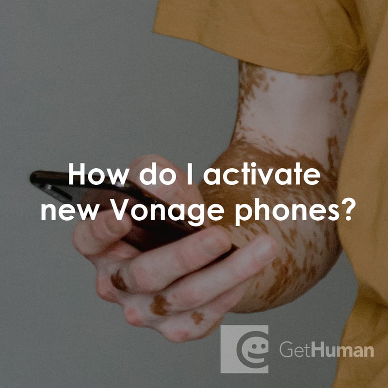 How Do I Activate New Vonage Phones?