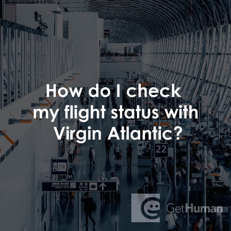 How Do I Check My Flight Status with Virgin Atlantic?