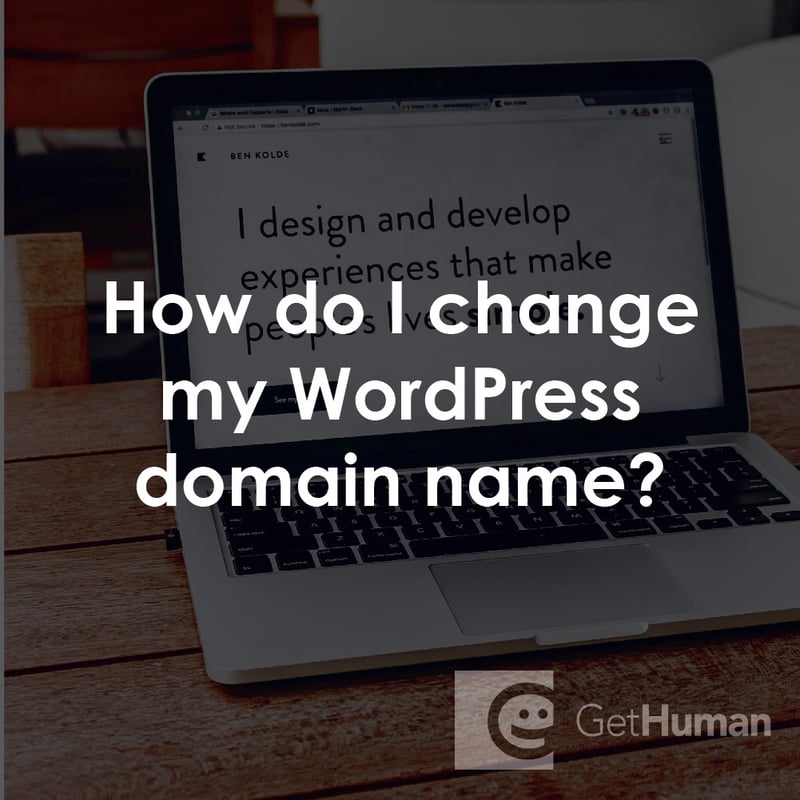 How Do I Change My Wordpress Domain Name?