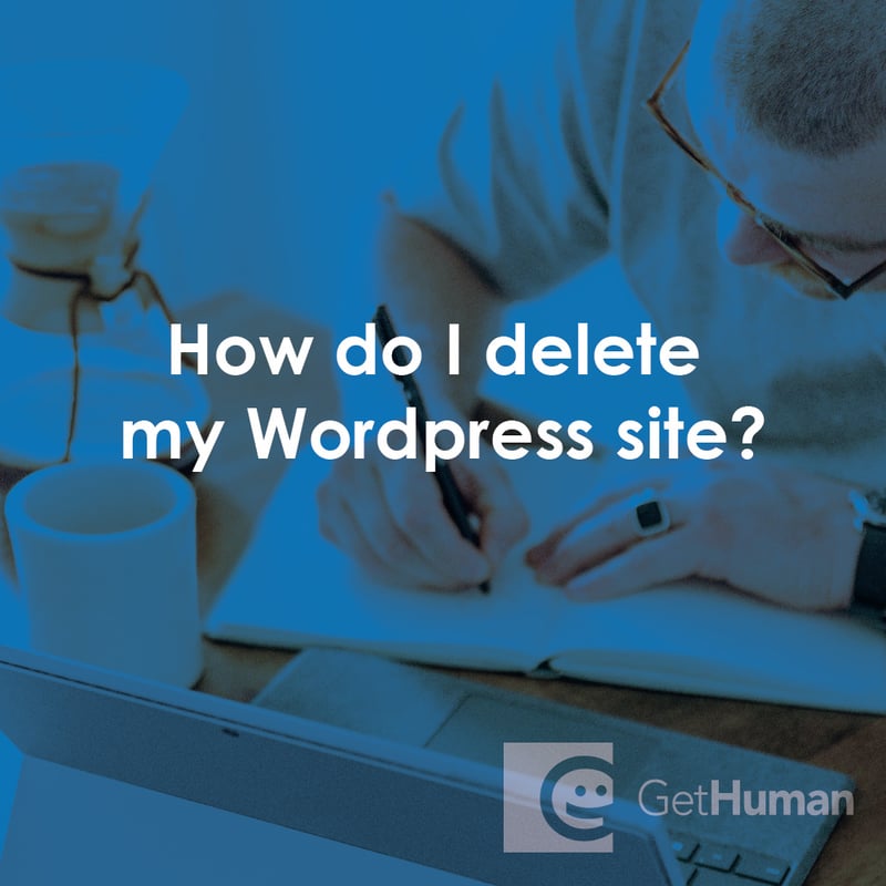 How Do I Delete My WordPress Site?