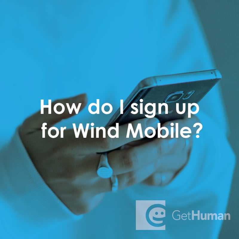 How Do I Sign Up for Wind Mobile?