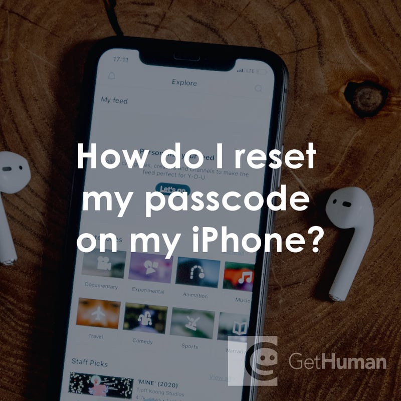 How Do I Reset My Passcode on My Iphone?