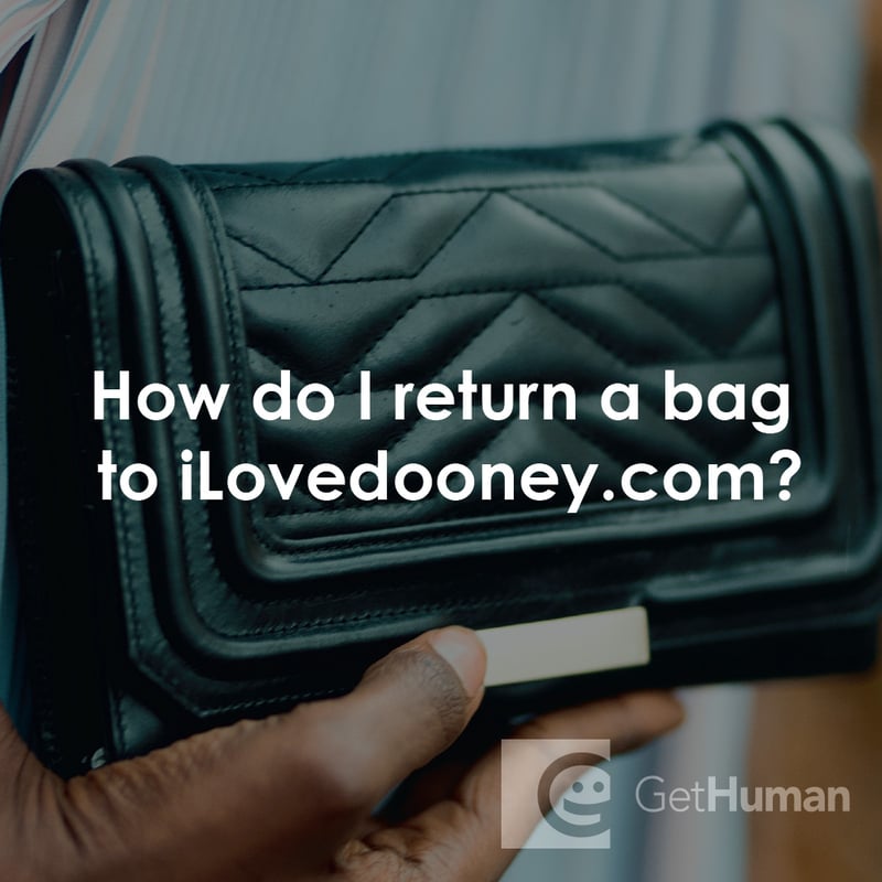 How Do I Return a Bag to iLovedooney.com?