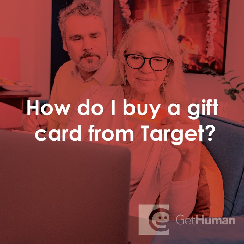 How Do I Buy a Gift Card from Target?