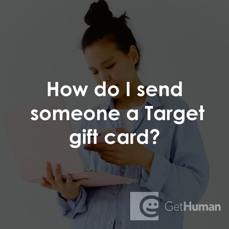 How Do I Send Someone a Target Gift Card?