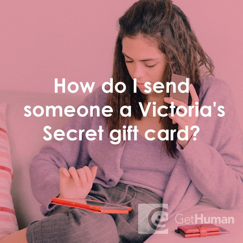How Do I Send Someone a Victoria's Secret Gift Card?