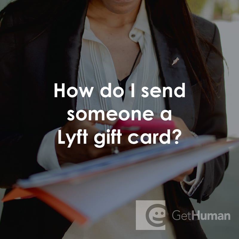 How Do I Send Someone a Lyft Gift Card?