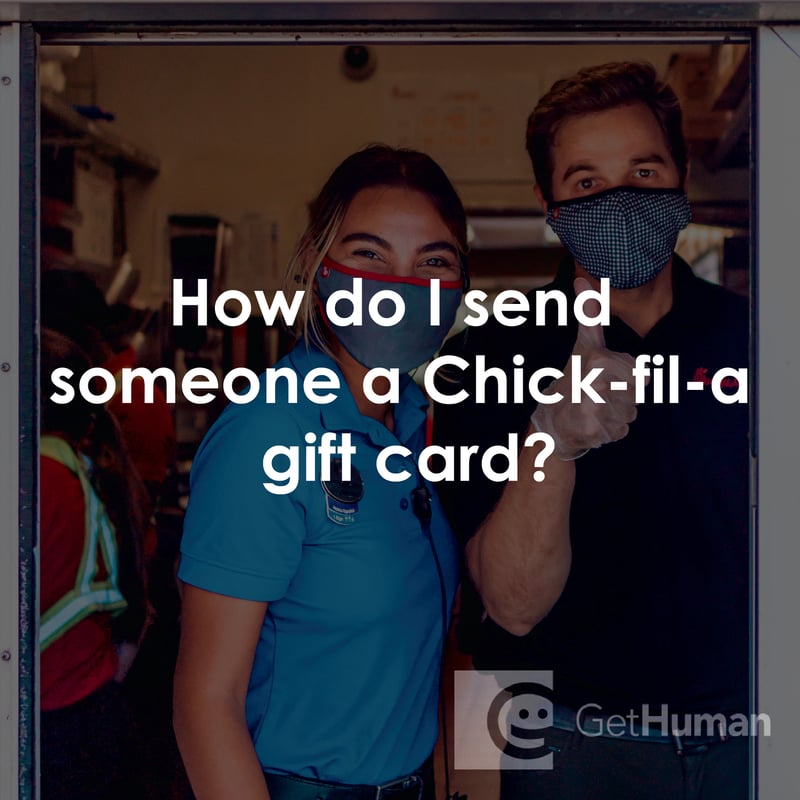 How Do I Send Someone a Chick-fil-A Gift Card?