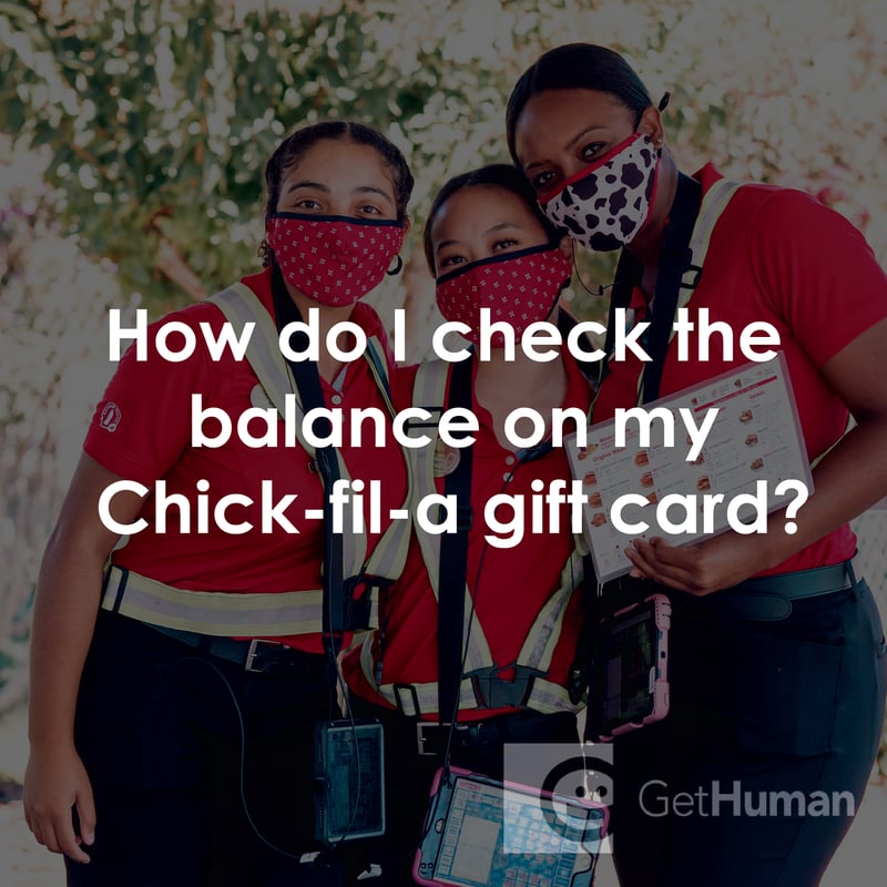 How Do I Check the Balance on My Chick-fil-A Gift Card?
