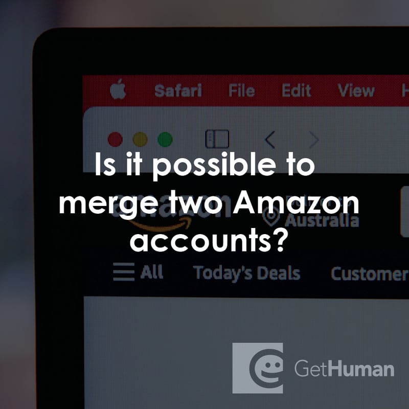 Is It Possible to Merge Two Amazon Accounts?